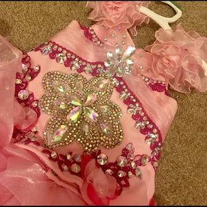 Dresses - Pink Bedazzled Pageant Dress Dresses - Pink Bedazzled Pageant Dress
